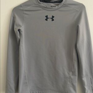 Under Armour Gray Long Sleeve Tee for Active Comfort